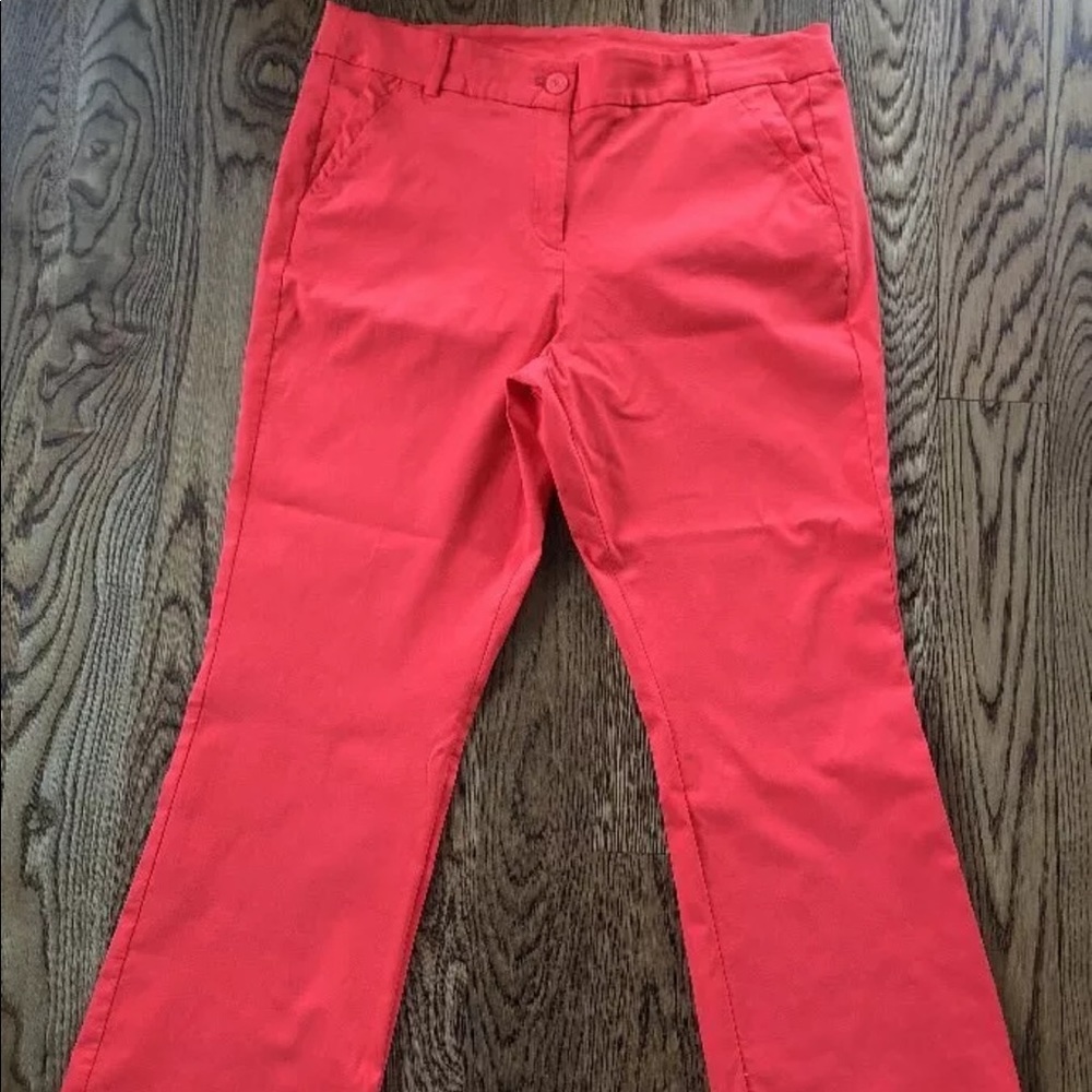 Lane Bryant Straight Leg Flat Front Stretch Pants